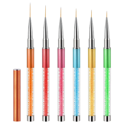 Artdone 6pcs Nail Art Brush Set