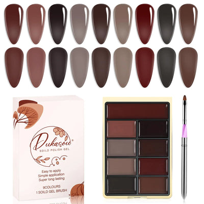 DUKASOU Autumn Wind Gel Nail Polish Set