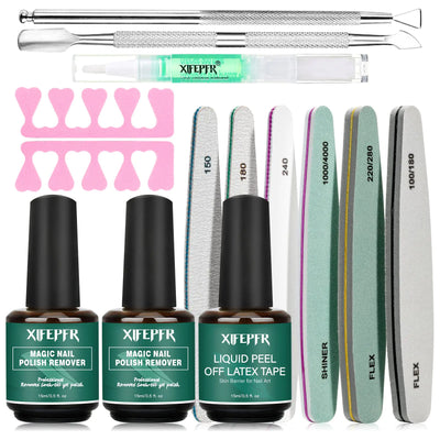XIFEPFR Gel Nail Polish Remover Kit