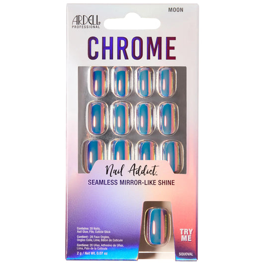 Ardell Nail Addict Chrome Moon Press-On Nails