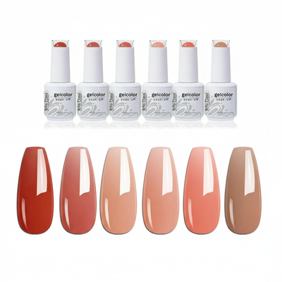Arte Clavo Winter Collection - 6 Gel Polish Bottles