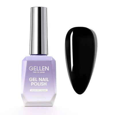 Gellen Black Gel Nail Polish